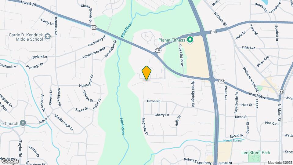 8140 Magnolia Dr Map and Location Details