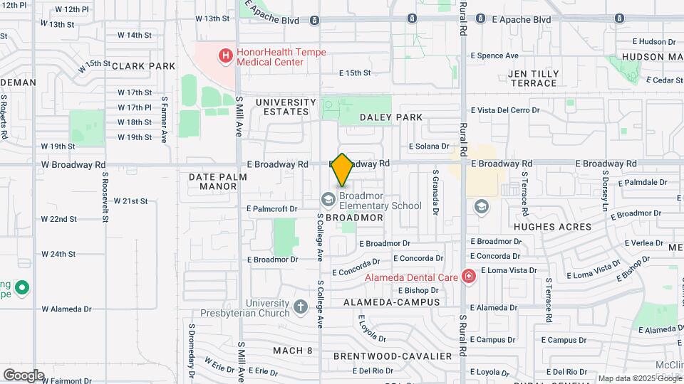 2035 S El Camino Dr, Unit 3 Mapa y Detalles de la Ubicación