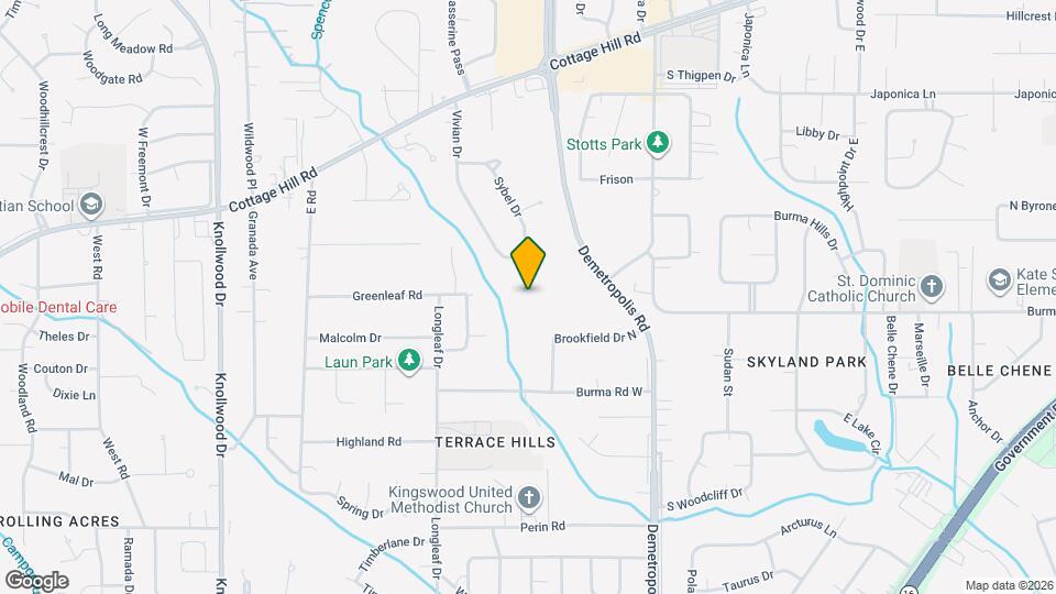 2365 Sybel Dr Map and Location Details