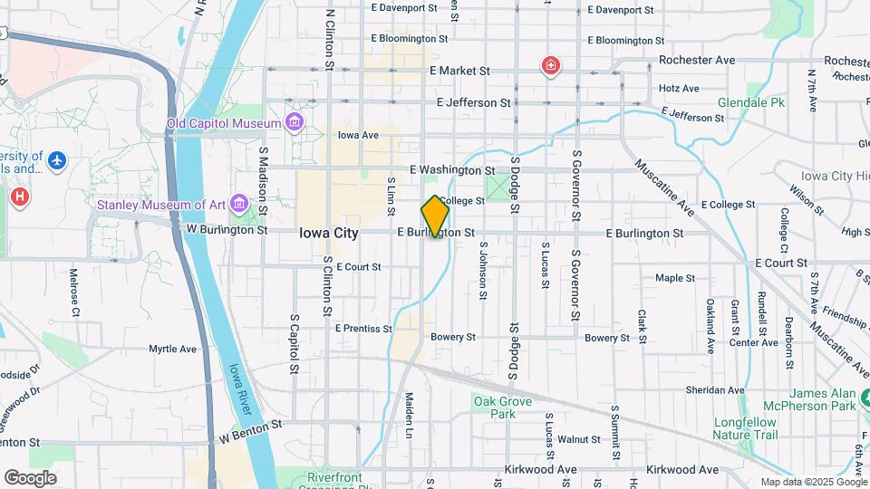 308 S Gilbert St Mapa y Detalles de la Ubicación