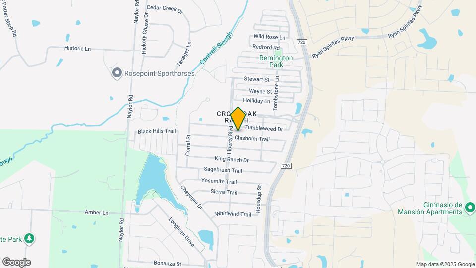 8813 Chisholm Trail Map and Location Details