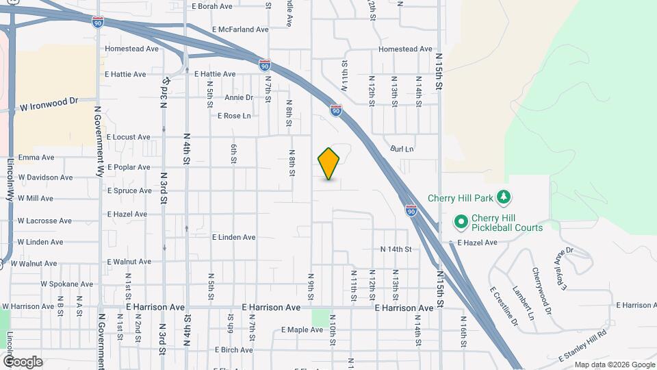 915-917 E Spruce Ave Map and Location Details