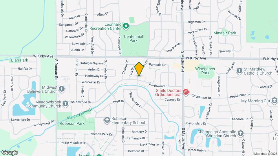 1714 Crescent Dr Map and Location Details