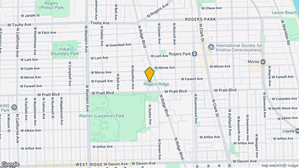 6819-6835 N Seeley Ave Map and Location Details
