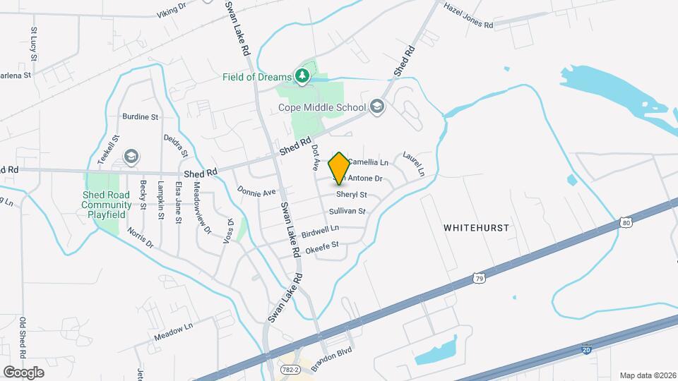 4811 Sheryl St Map and Location Details