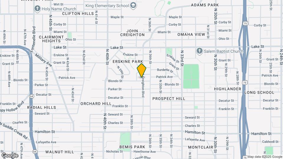 2008 John A Creighton Blvd Map and Location Details