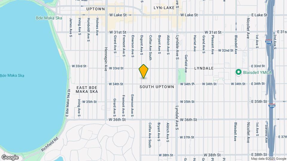 3345 Dupont Ave S Map and Location Details