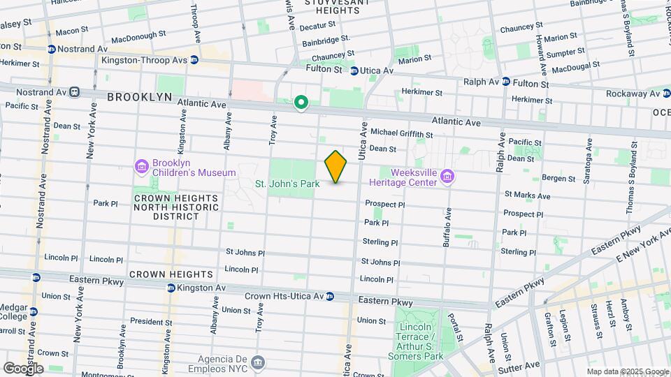 1152 St Marks Ave Map and Location Details