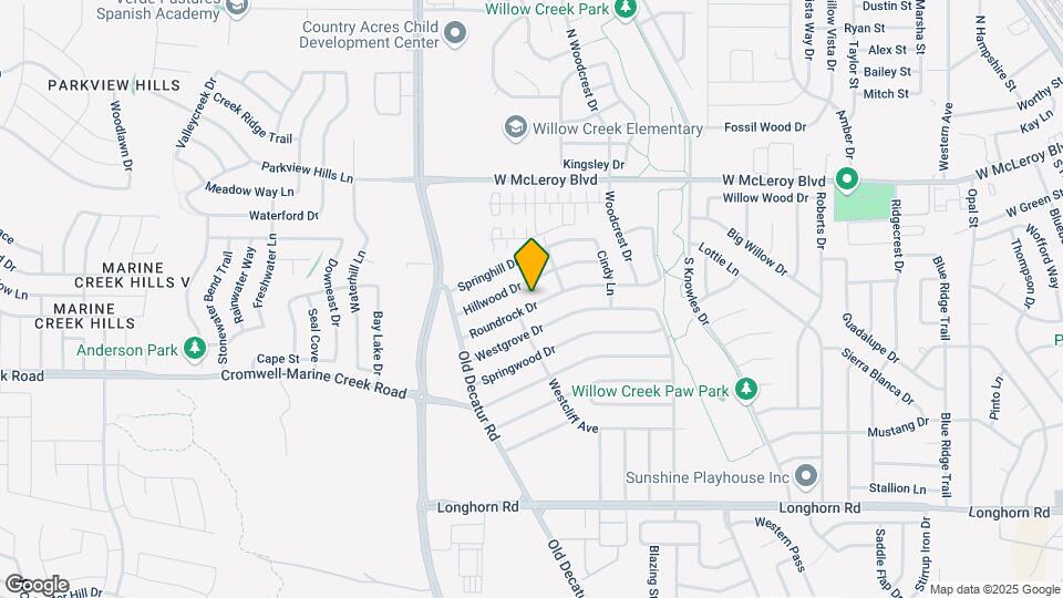 1082 Roundrock Dr Map and Location Details