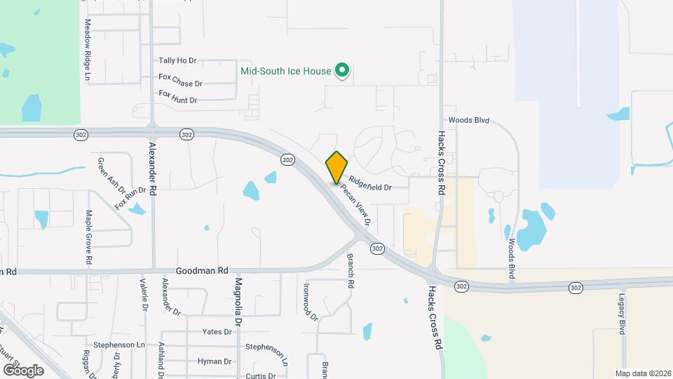 10717 Pecan View Dr Map and Location Details