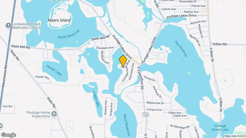 3582 Portage Point Blvd Map and Location Details