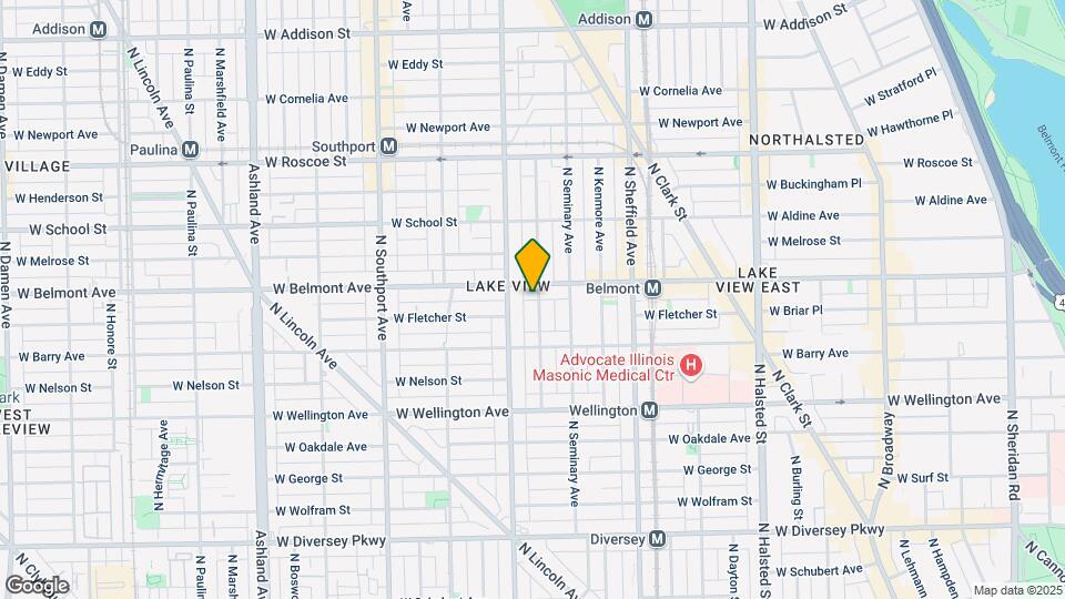 3148 N Clifton Ave, Unit 3148 N Clifton #1 Map and Location Details