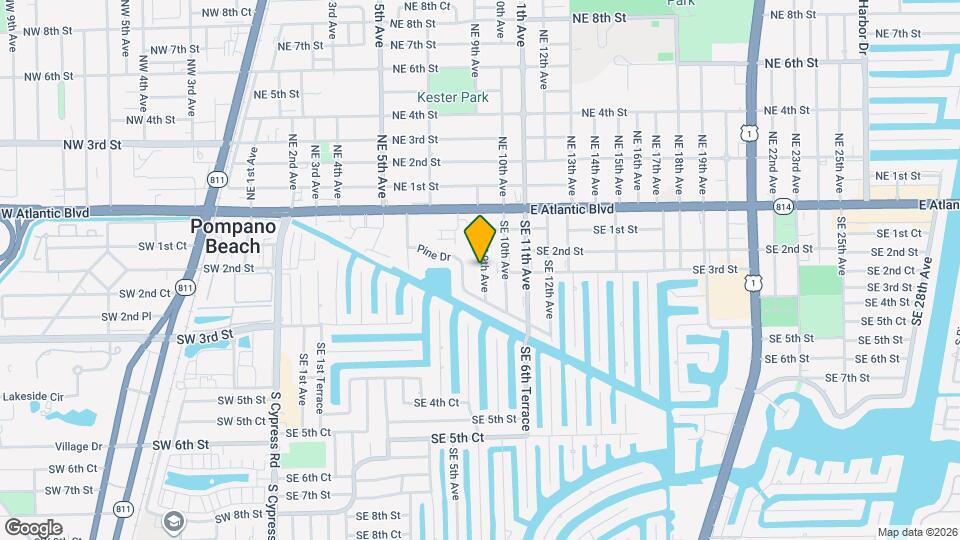 Pine Point Apartments Map and Location Details
