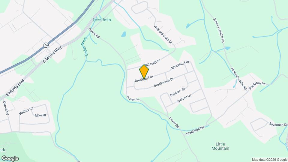 4338 Brockland Dr Map and Location Details