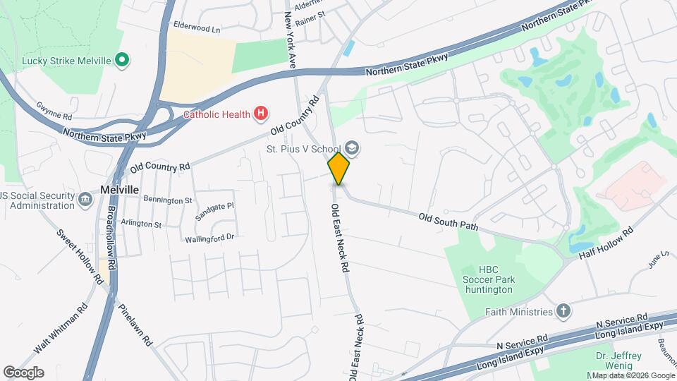 34 Old East Neck Rd Map and Location Details