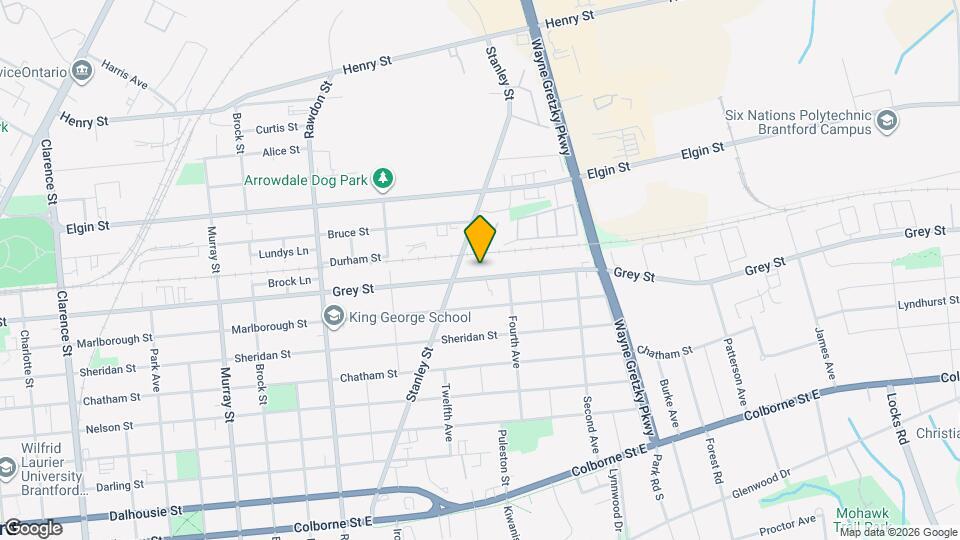 358 Grey St Map and Location Details