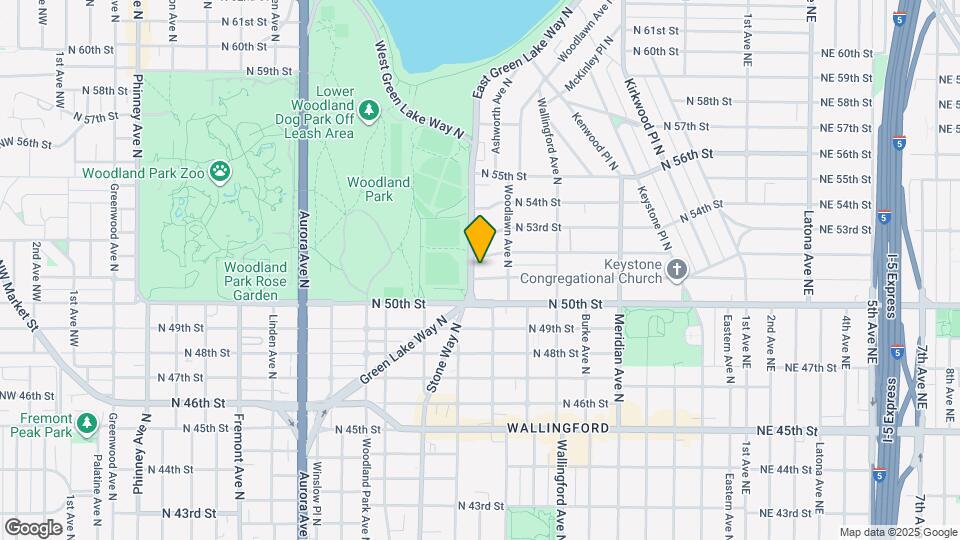 5106 Green Lake Way N Map and Location Details