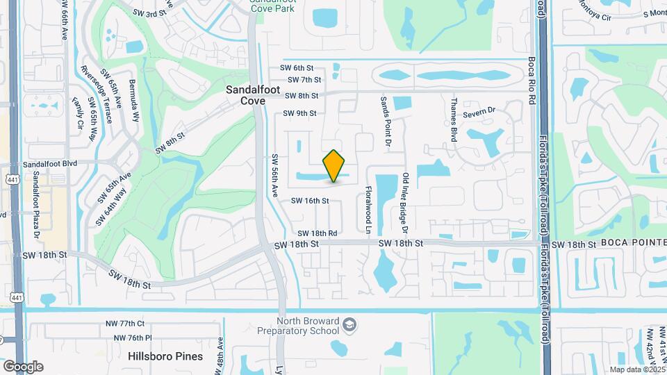 8764 Thames River Dr Map and Location Details