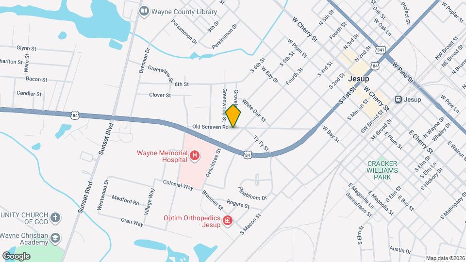 724 S 4th St Map and Location Details