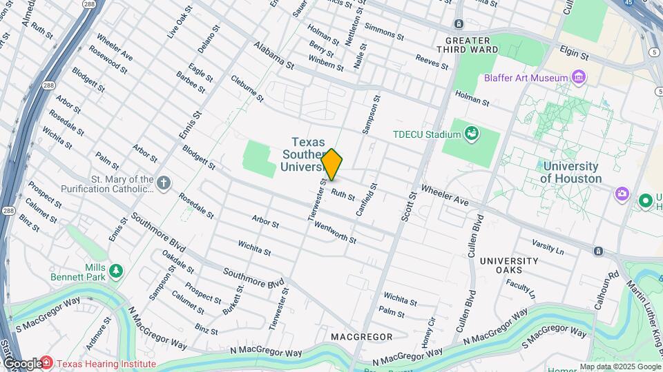 3511 Ruth St Map and Location Details