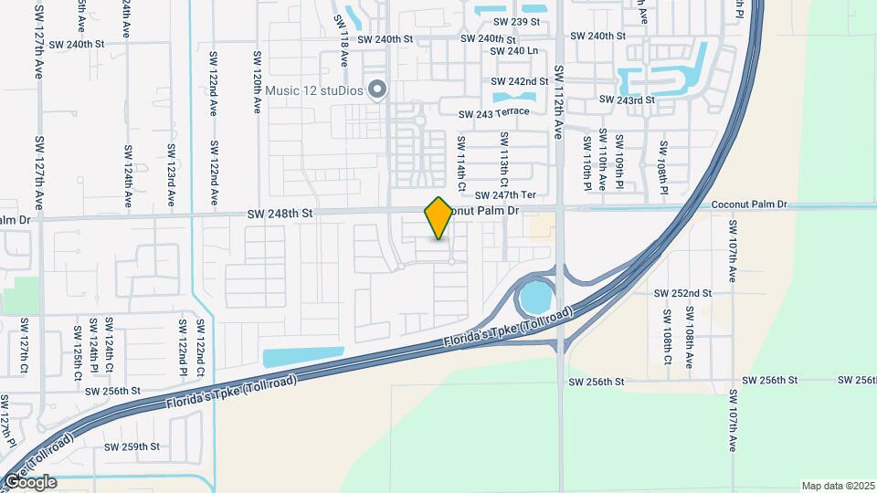 11489 SW 250th St Map and Location Details