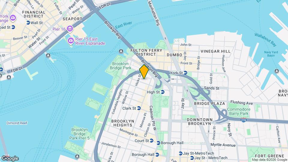 57 Middagh St Map and Location Details