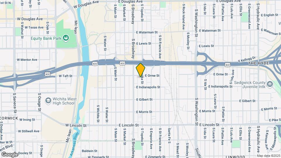 809 S Topeka St Mapa y Detalles de la Ubicación