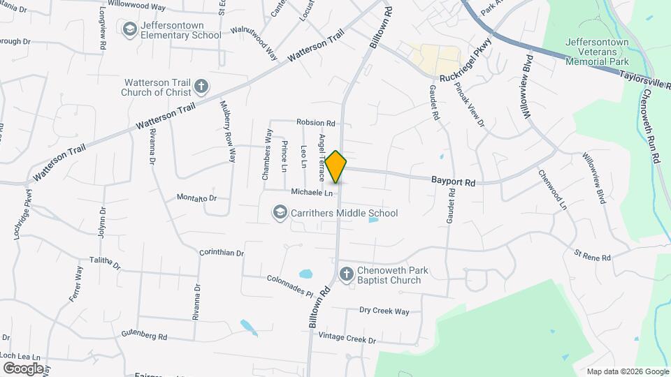 4216 Billtown Rd Map and Location Details