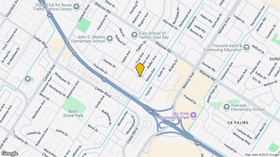 38639 Farwell Dr Map and Location Details