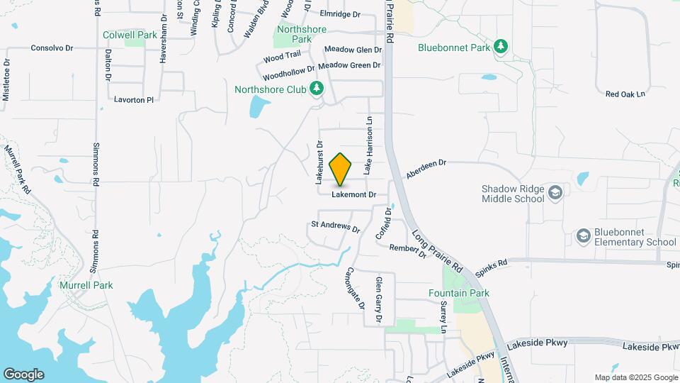 2820 Lakemont Dr Map and Location Details