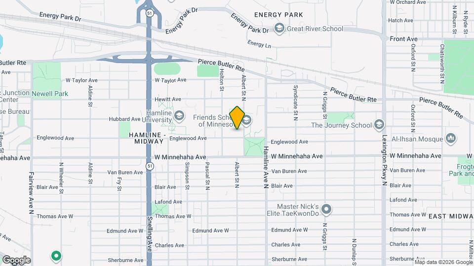 1395 Englewood Ave Map and Location Details