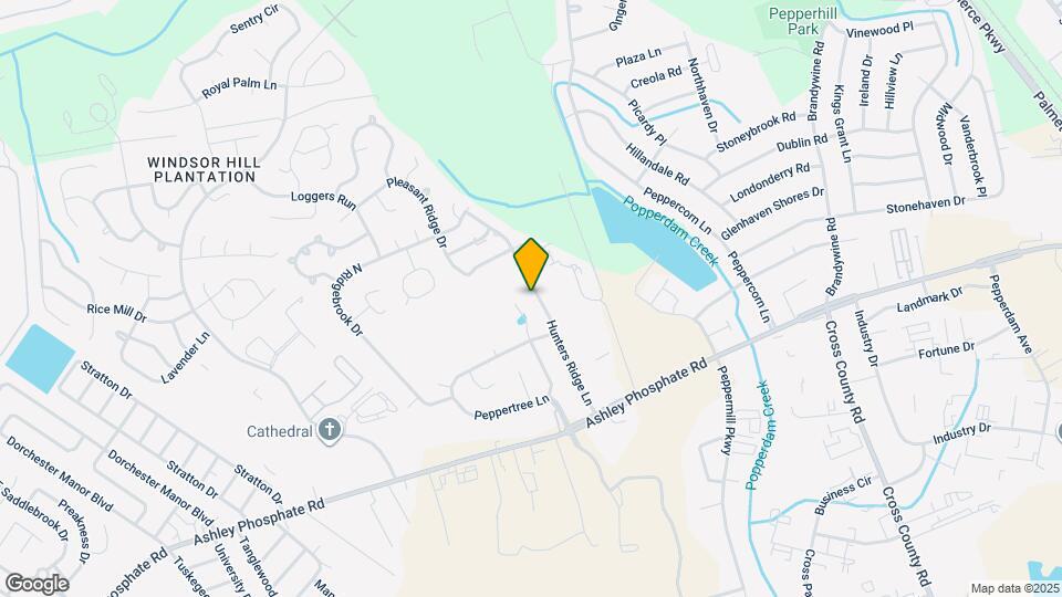 7653 Hunters Ridge Ln Map and Location Details