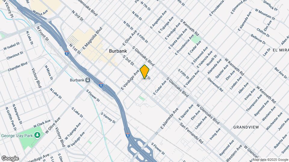 240 E Santa Anita Ave Map and Location Details
