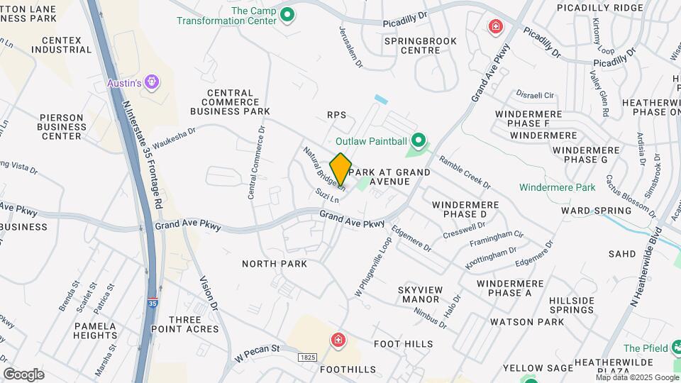 1503 Natural Bridge Ln Map and Location Details