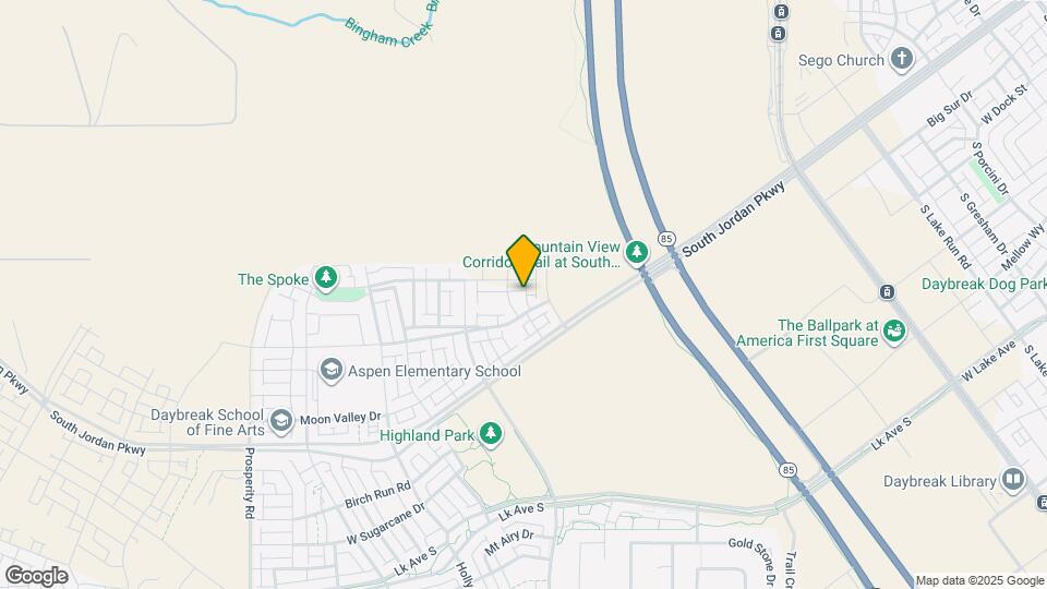 11032 S Blue Bayou Dr Mapa y Detalles de la Ubicación