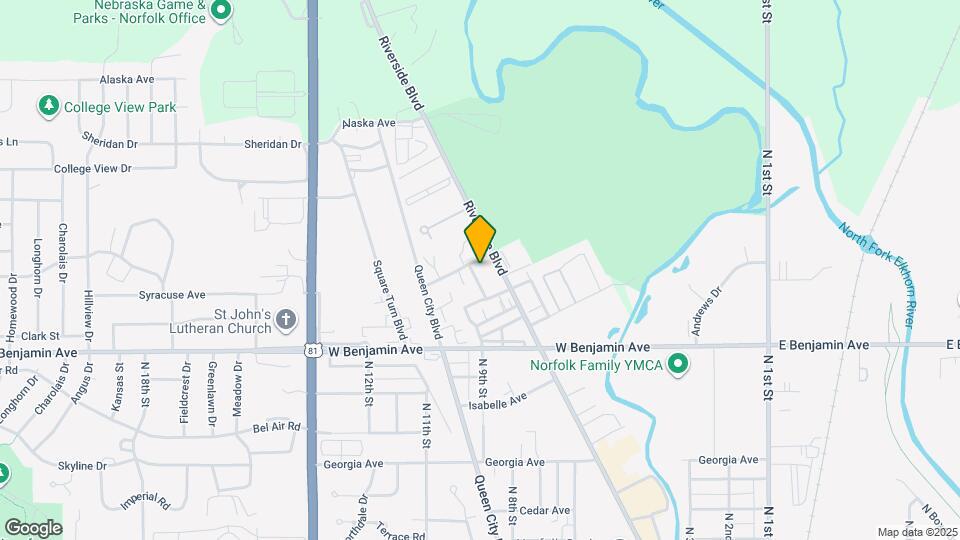 901 Syracuse Ave Map and Location Details