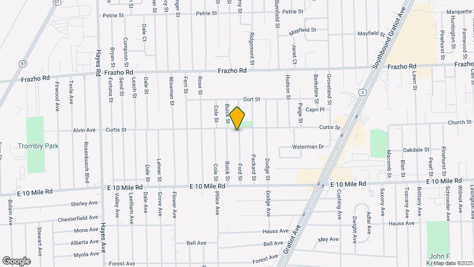 25301 Ford St Map and Location Details