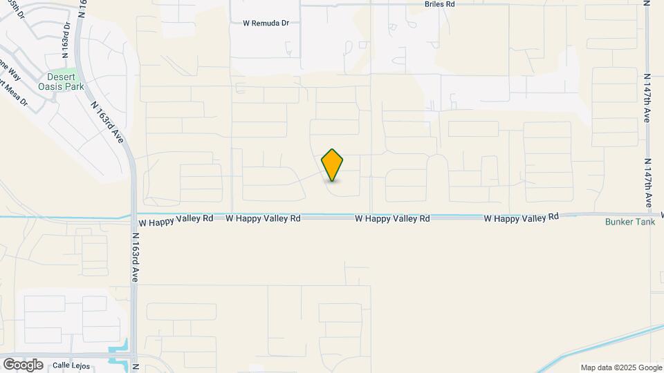 25165 N 156th Ln Map and Location Details