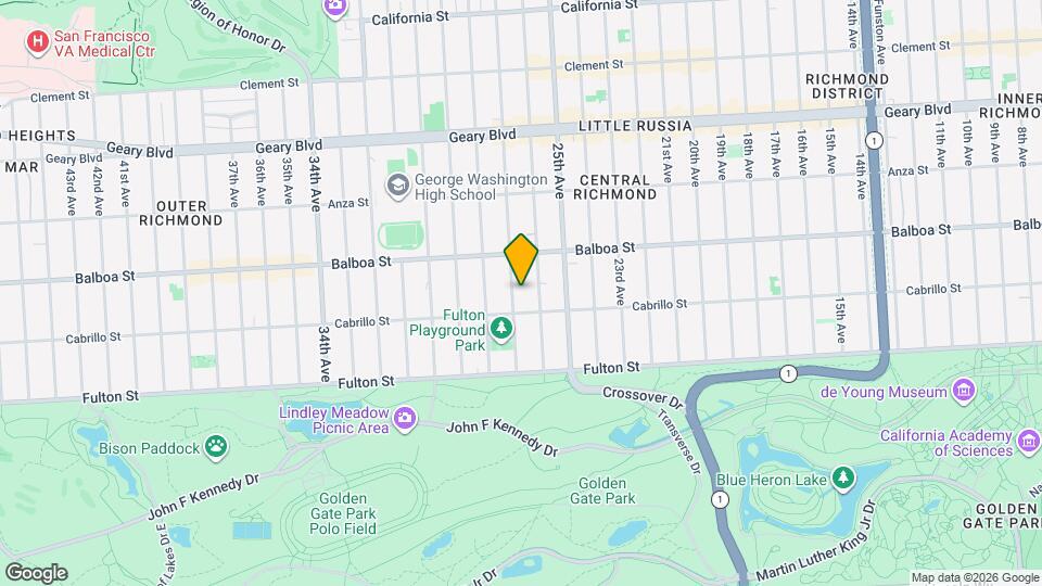 760 27th Ave, Unit 760 Map and Location Details