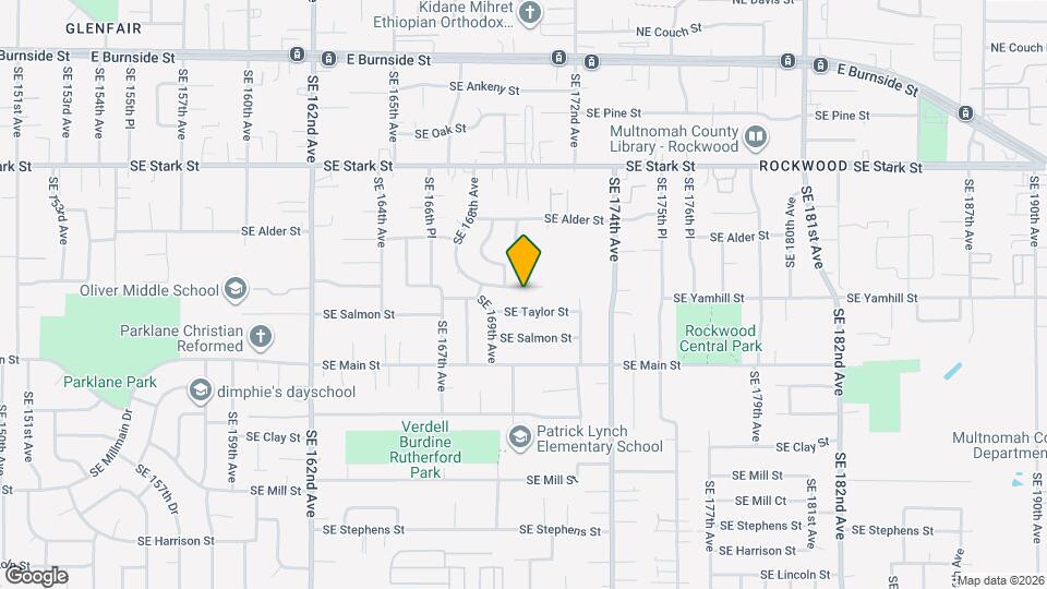 16936 SE Morrison Ct Map and Location Details