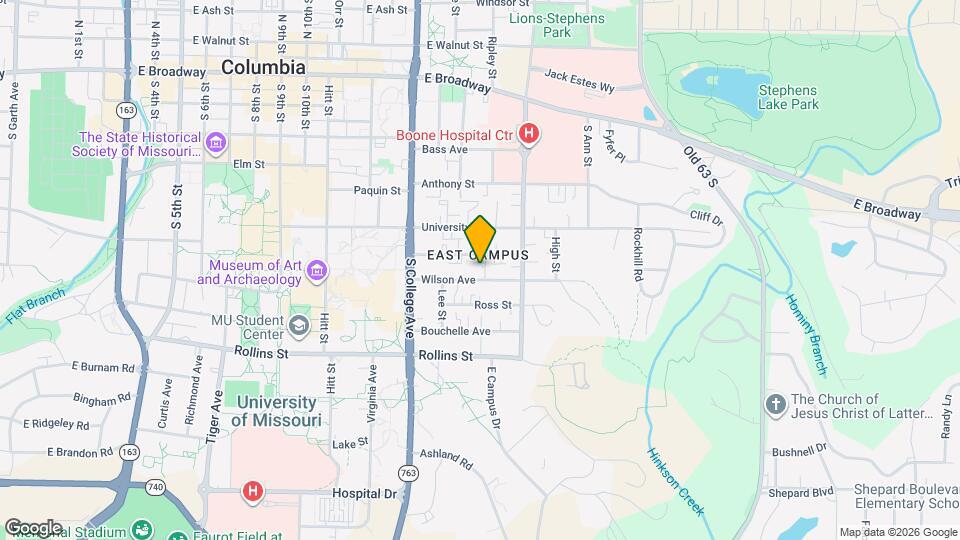 1419 Wilson Ave Map and Location Details