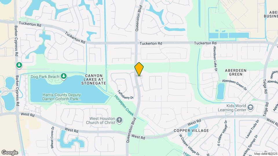 9503 Langley Springs Dr Map and Location Details