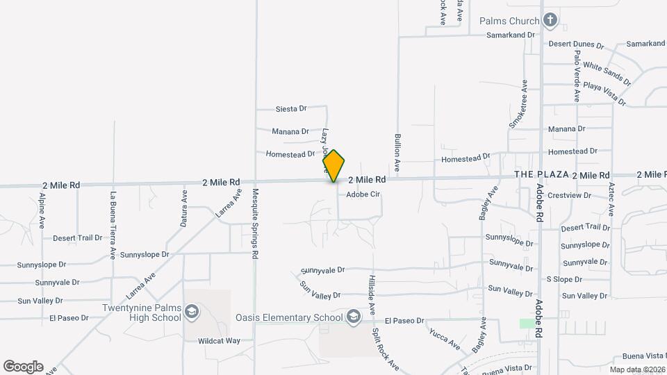5744 Adobe Cir Map and Location Details
