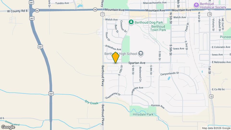 1067 Spartan Ave Map and Location Details