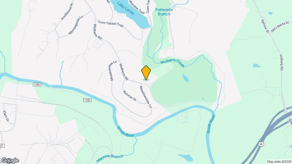 1715 Mulberry Rd Map and Location Details