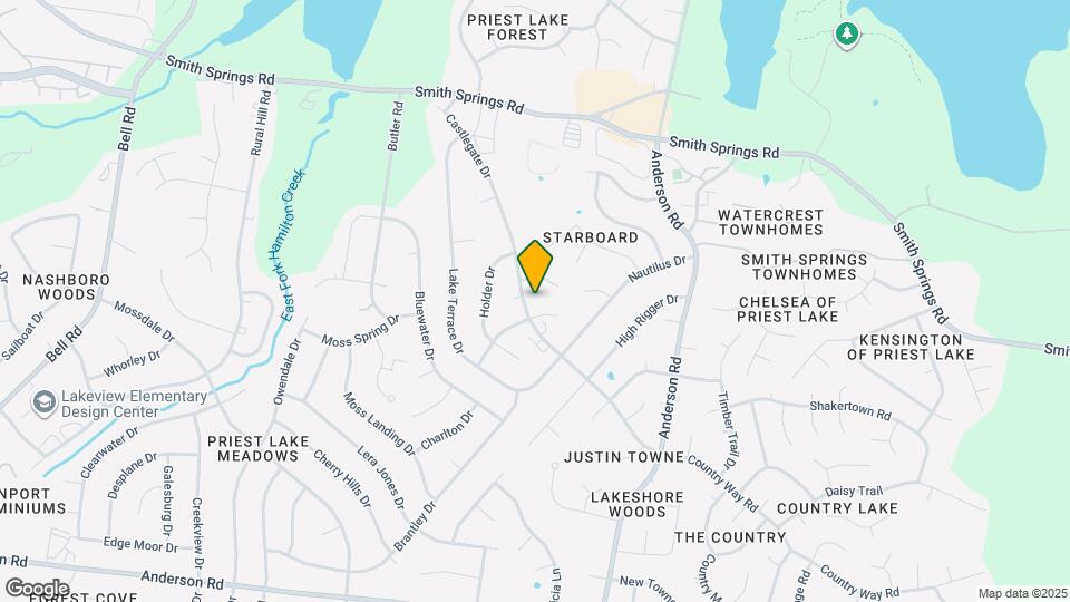 602 Castlegate Dr Map and Location Details