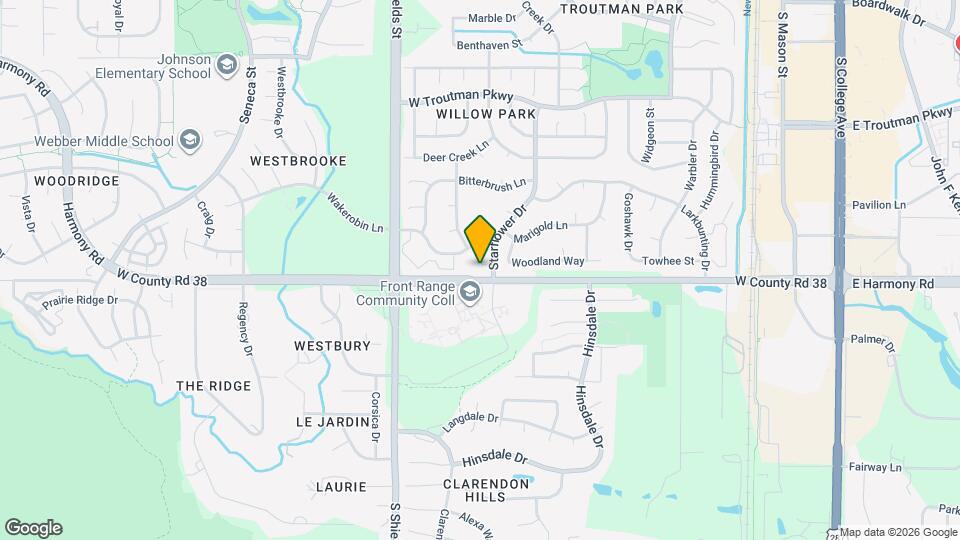 4533 Starflower Dr Map and Location Details