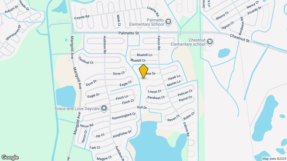 629 Dunlin Ln Map and Location Details