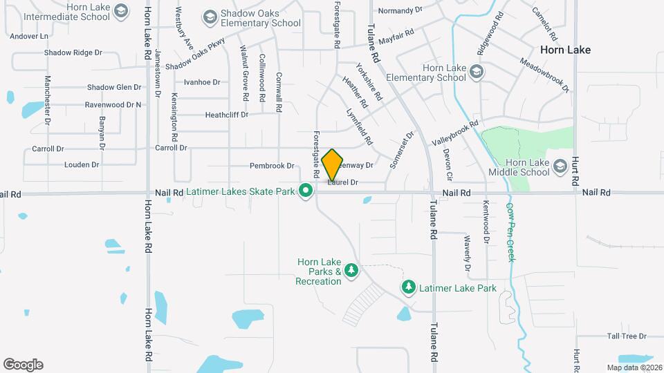 3405 Laurel Dr Map and Location Details