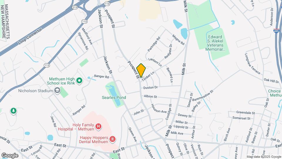 575 Prospect St Map and Location Details